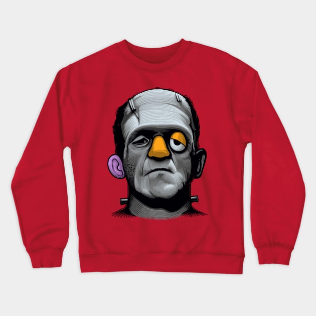 Mr Frankie Head Crewneck Sweatshirt by Naolito